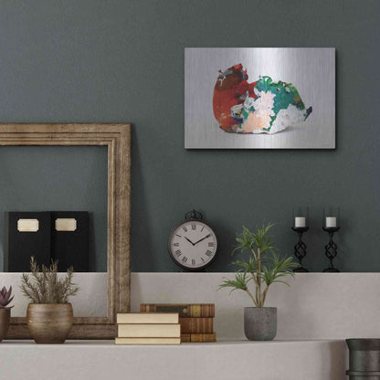 Luxe Metal Art 'Molded' by Kamdon Kreations, Metal Wall Art,16x12