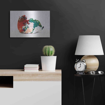 Luxe Metal Art 'Molded' by Kamdon Kreations, Metal Wall Art,24x16