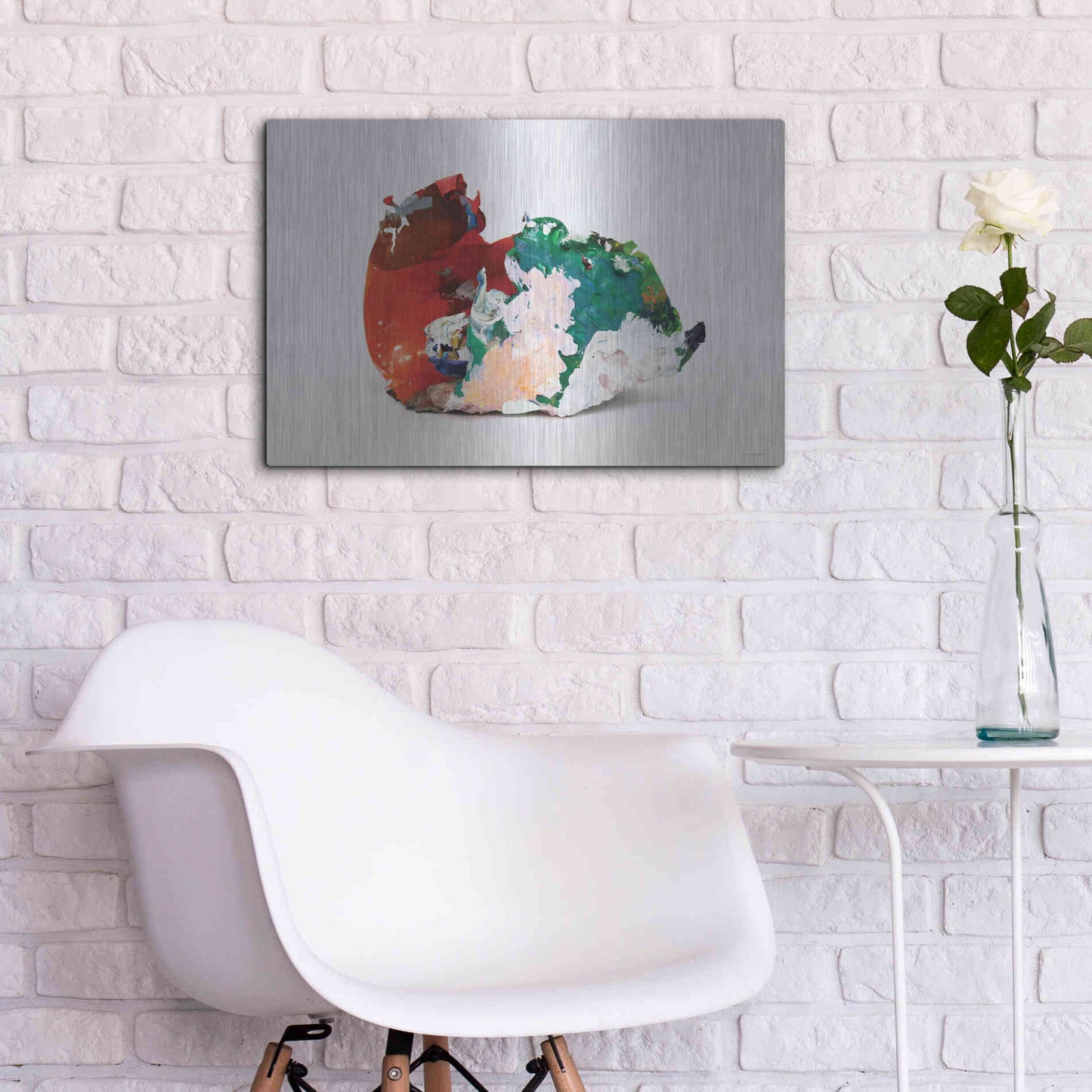 Luxe Metal Art 'Molded' by Kamdon Kreations, Metal Wall Art,24x16