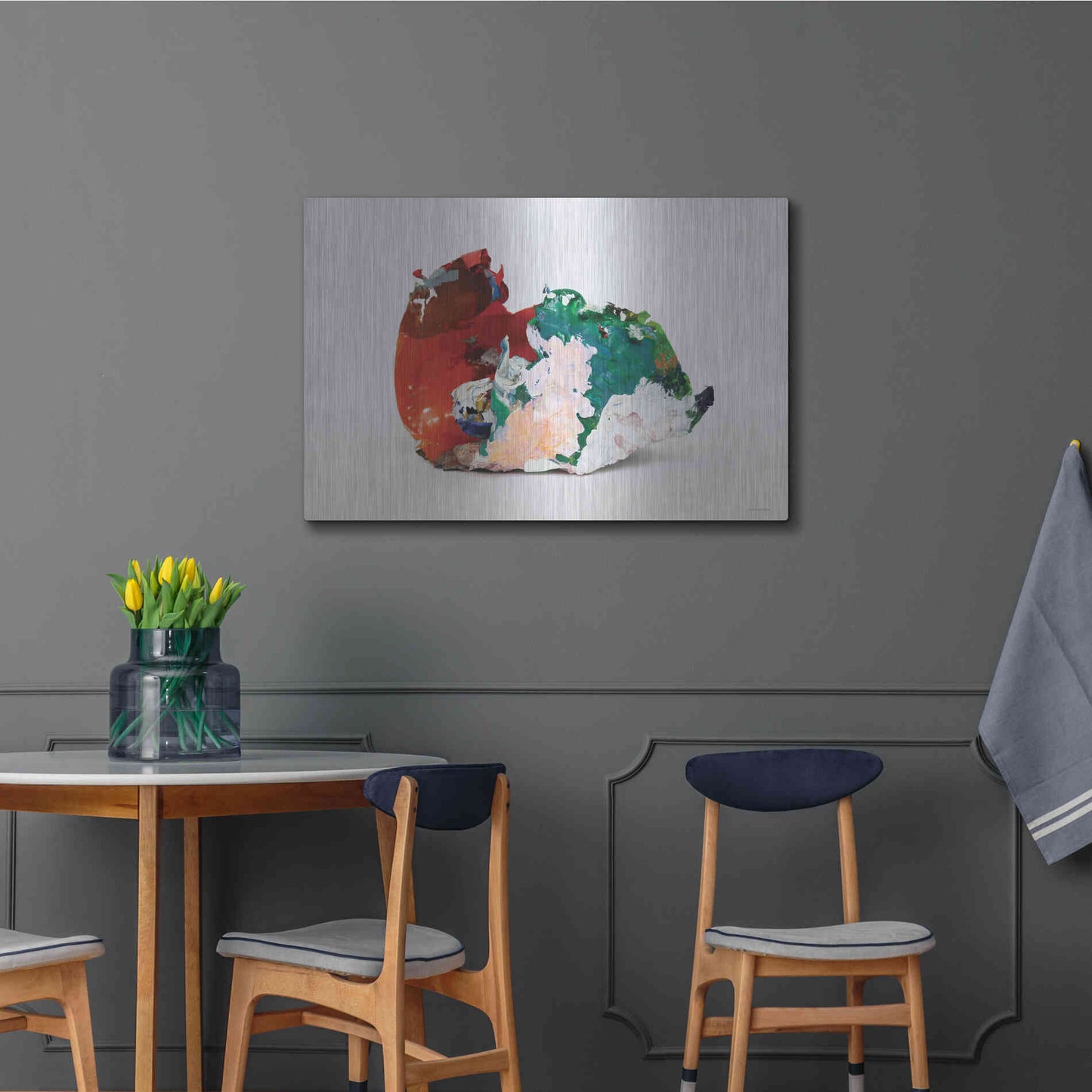 Luxe Metal Art 'Molded' by Kamdon Kreations, Metal Wall Art,36x24