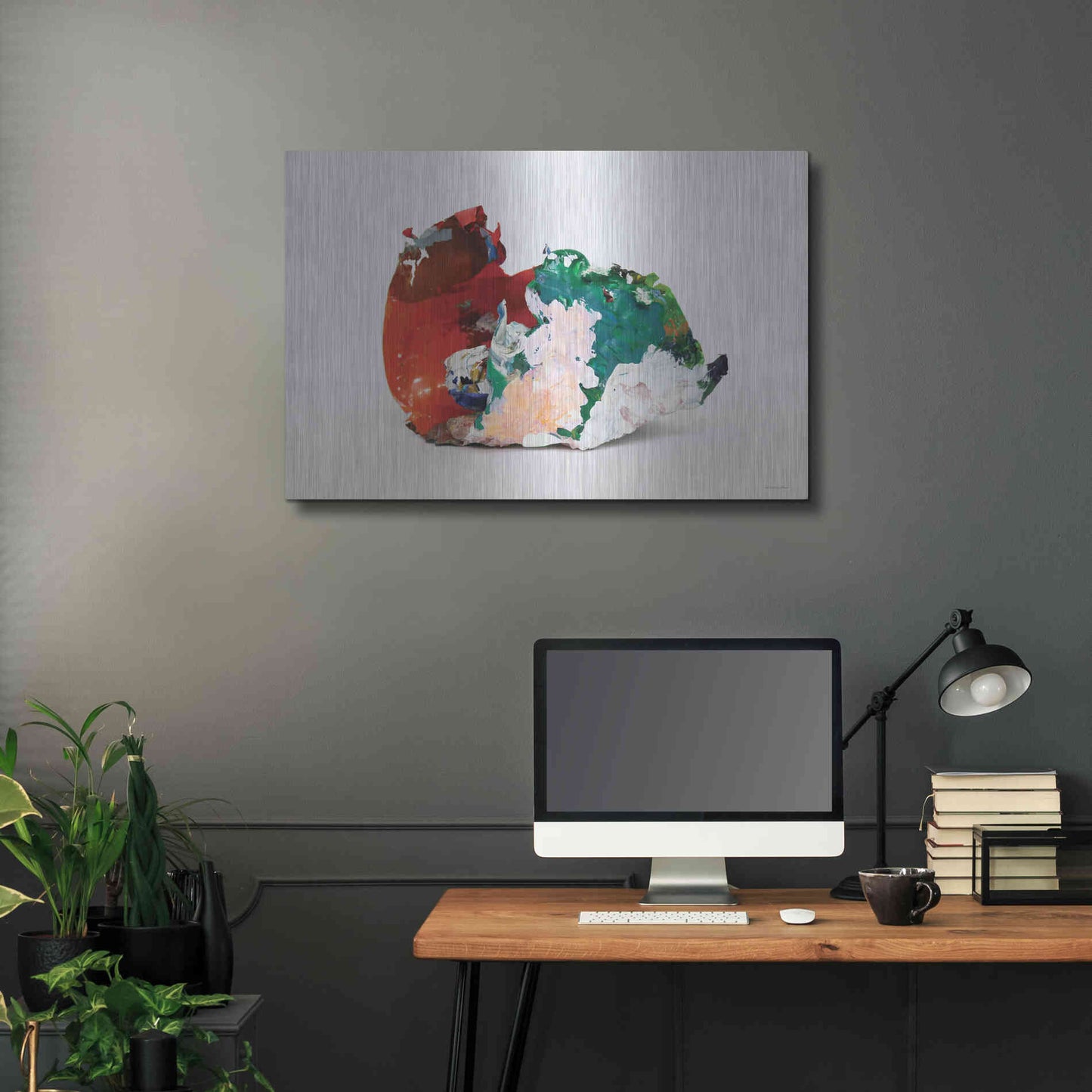 Luxe Metal Art 'Molded' by Kamdon Kreations, Metal Wall Art,36x24