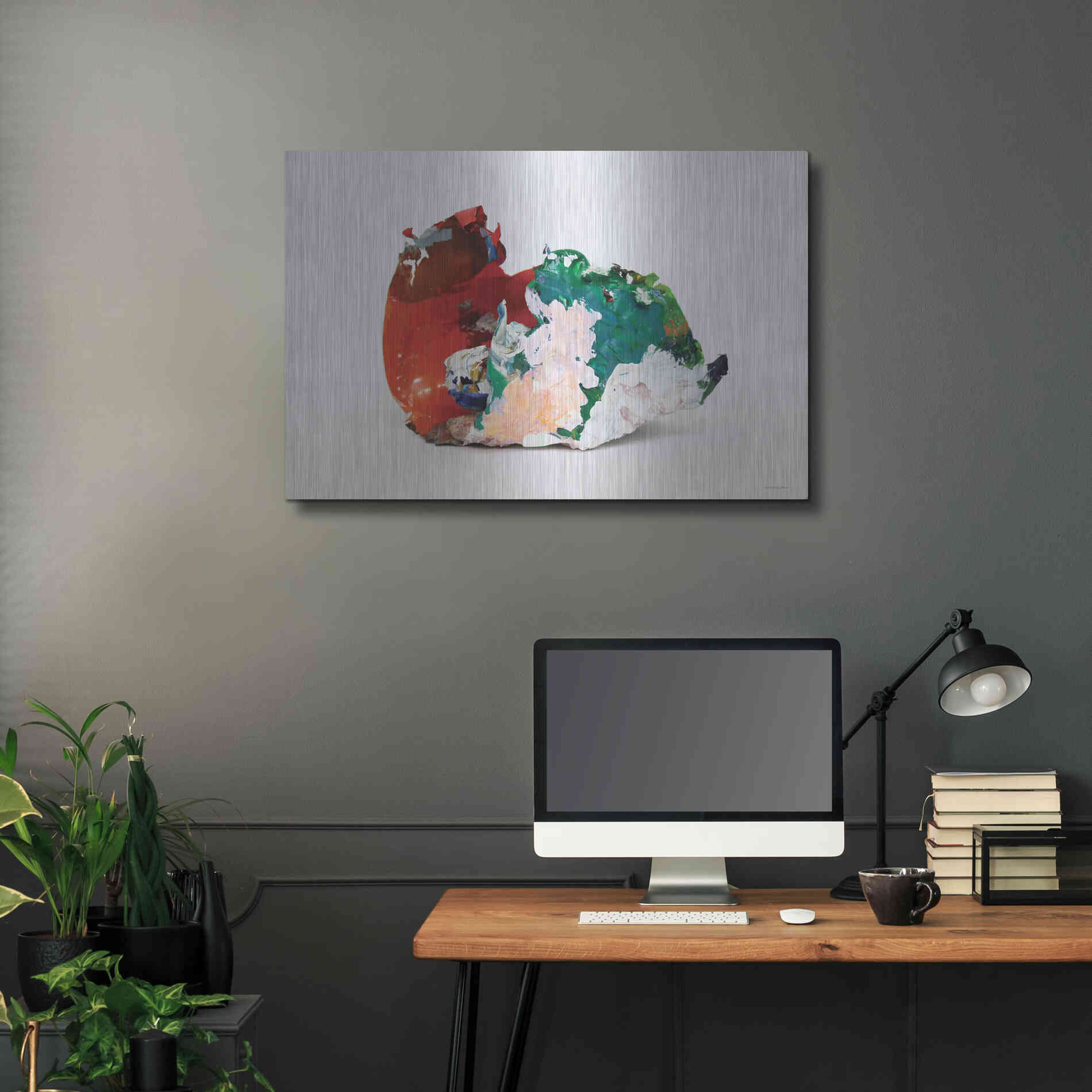 Luxe Metal Art 'Molded' by Kamdon Kreations, Metal Wall Art,36x24