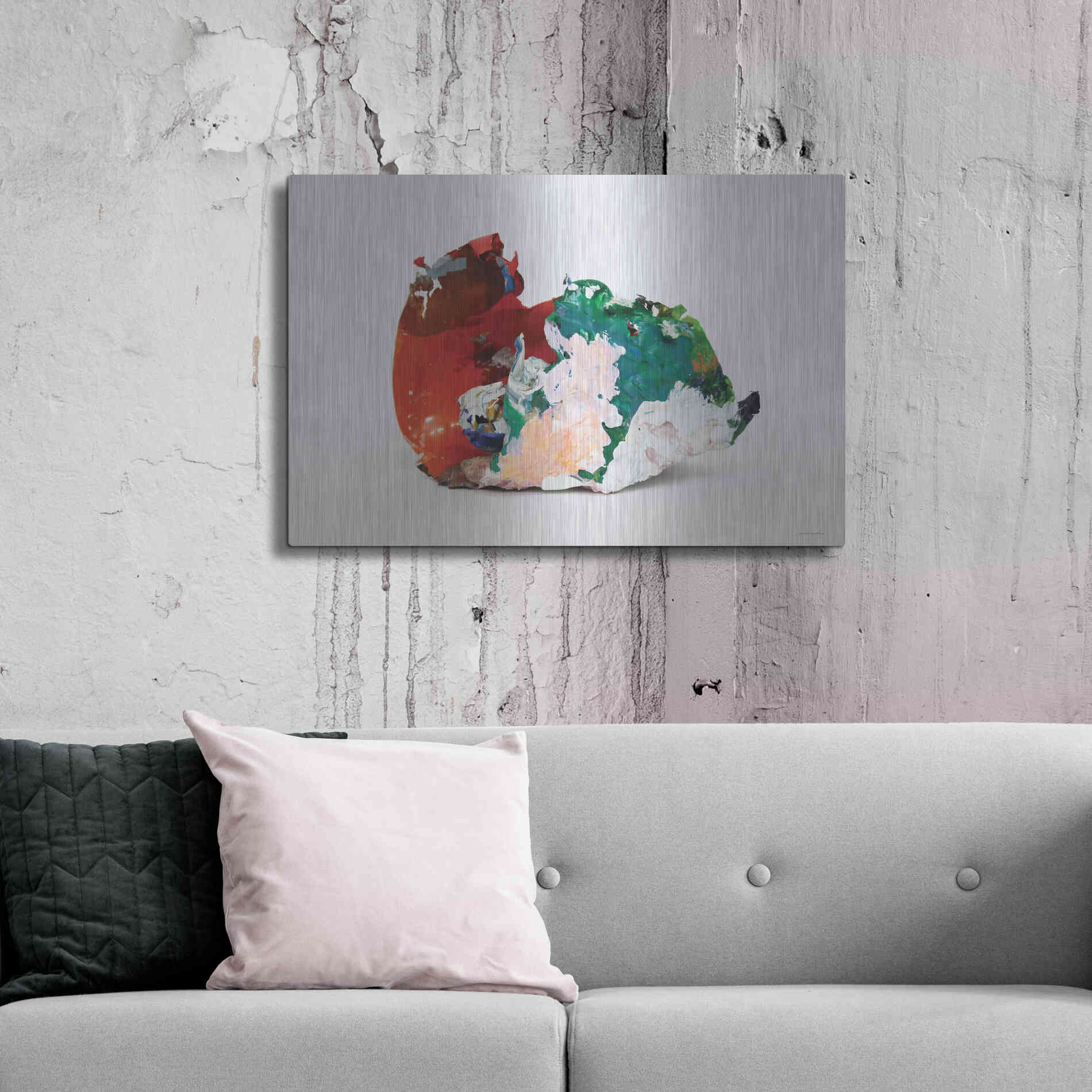 Luxe Metal Art 'Molded' by Kamdon Kreations, Metal Wall Art,36x24