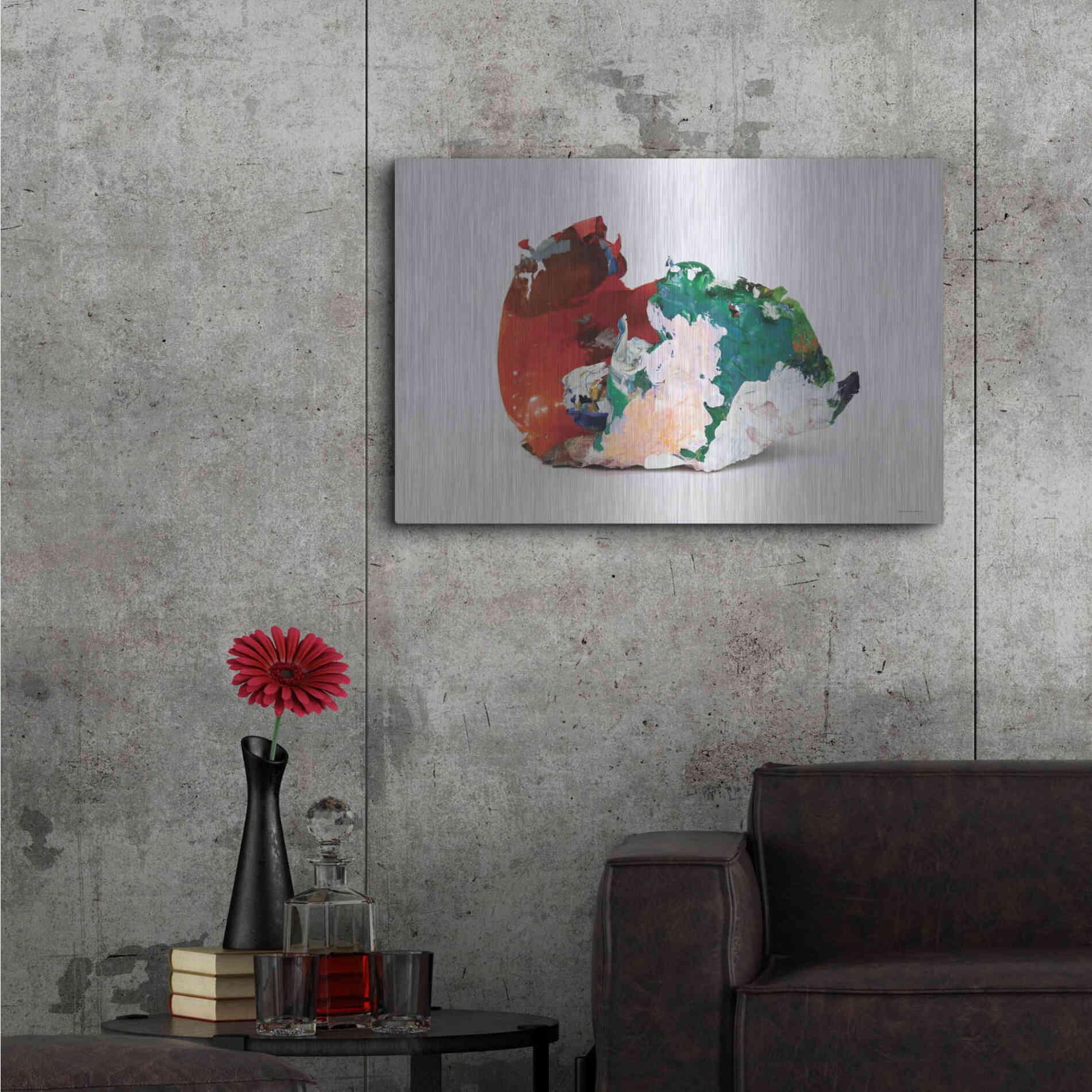Luxe Metal Art 'Molded' by Kamdon Kreations, Metal Wall Art,36x24