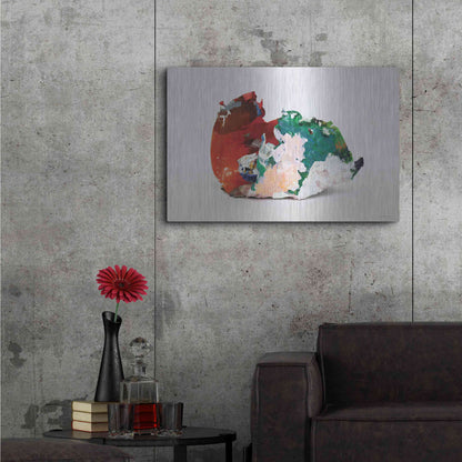 Luxe Metal Art 'Molded' by Kamdon Kreations, Metal Wall Art,36x24