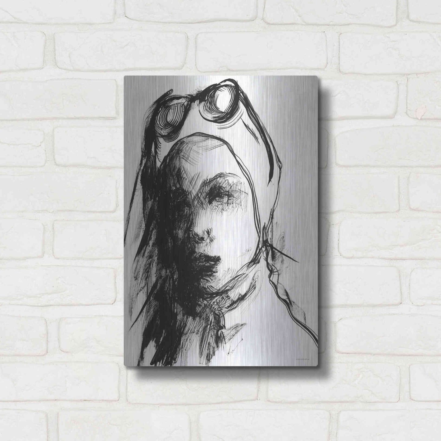 Luxe Metal Art 'Convertible Drive' by Kamdon Kreations, Metal Wall Art,12x16