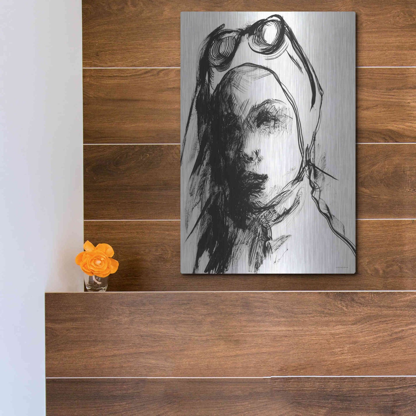 Luxe Metal Art 'Convertible Drive' by Kamdon Kreations, Metal Wall Art,12x16