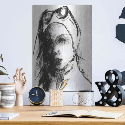 Luxe Metal Art 'Convertible Drive' by Kamdon Kreations, Metal Wall Art,12x16