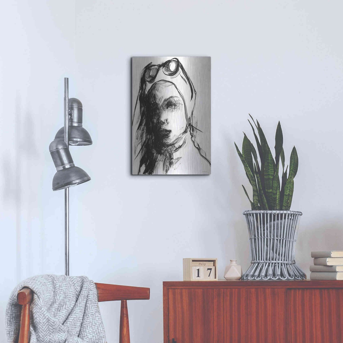 Luxe Metal Art 'Convertible Drive' by Kamdon Kreations, Metal Wall Art,16x24