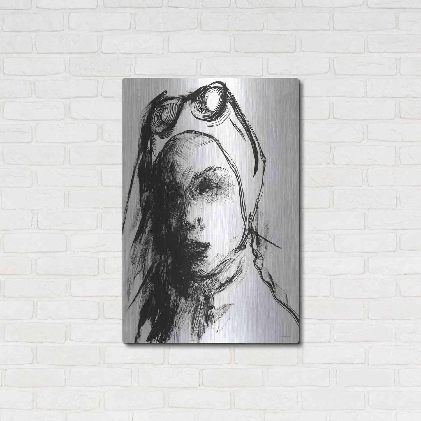 Luxe Metal Art 'Convertible Drive' by Kamdon Kreations, Metal Wall Art,24x36