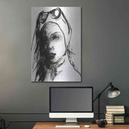 Luxe Metal Art 'Convertible Drive' by Kamdon Kreations, Metal Wall Art,24x36