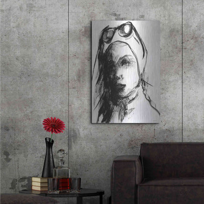 Luxe Metal Art 'Convertible Drive' by Kamdon Kreations, Metal Wall Art,24x36