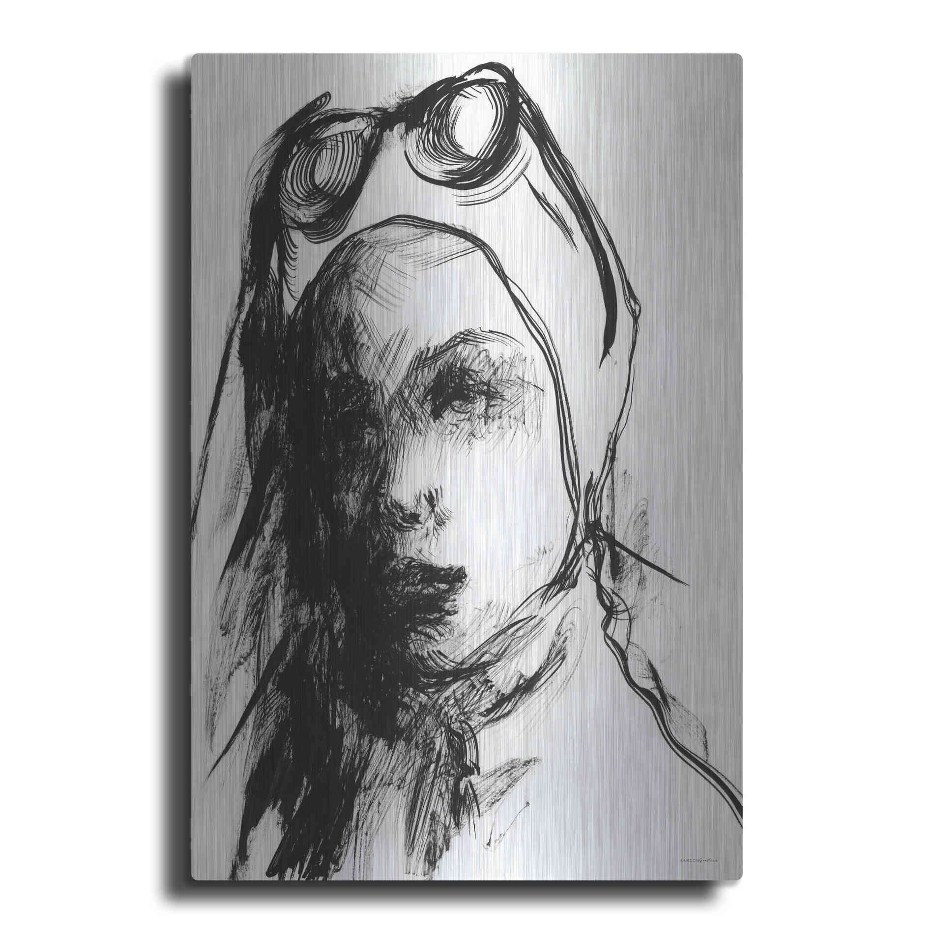 Luxe Metal Art 'Convertible Drive' by Kamdon Kreations, Metal Wall Art