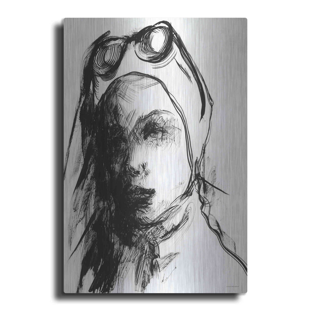 Luxe Metal Art 'Convertible Drive' by Kamdon Kreations, Metal Wall Art