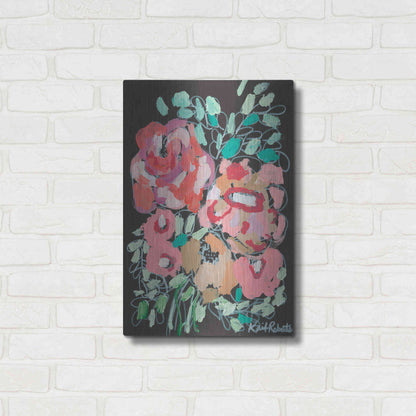 Luxe Metal Art 'You Amaze Me' by Kait Roberts, Metal Wall Art,16x24