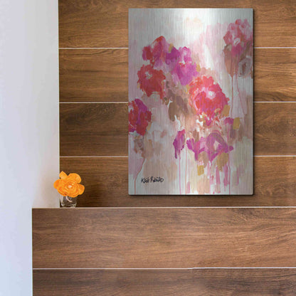 Luxe Metal Art 'All Good Things Come Back to You' by Kait Roberts, Metal Wall Art,12x16