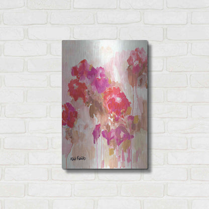 Luxe Metal Art 'All Good Things Come Back to You' by Kait Roberts, Metal Wall Art,16x24