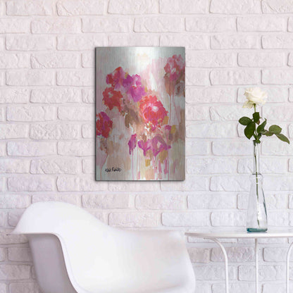 Luxe Metal Art 'All Good Things Come Back to You' by Kait Roberts, Metal Wall Art,16x24