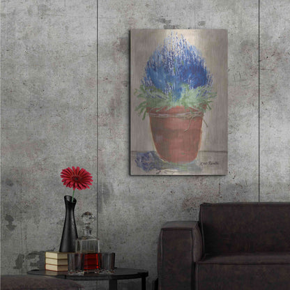 Luxe Metal Art 'Flowers for Carol' by Kait Roberts, Metal Wall Art,24x36