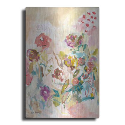 Luxe Metal Art 'My Heart has Wings and I Can Fly' by Kait Roberts, Metal Wall Art