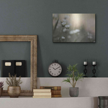 Luxe Metal Art 'Spring Into Life' by Lori Deiter, Metal Wall Art,16x12