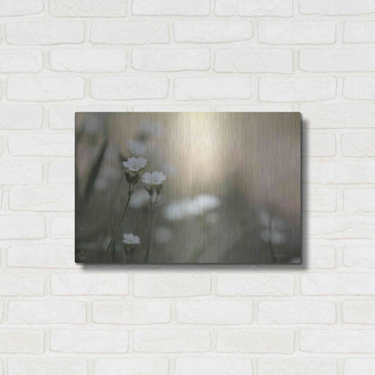 Luxe Metal Art 'Spring Into Life' by Lori Deiter, Metal Wall Art,24x16