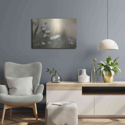 Luxe Metal Art 'Spring Into Life' by Lori Deiter, Metal Wall Art,24x16