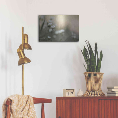 Luxe Metal Art 'Spring Into Life' by Lori Deiter, Metal Wall Art,24x16