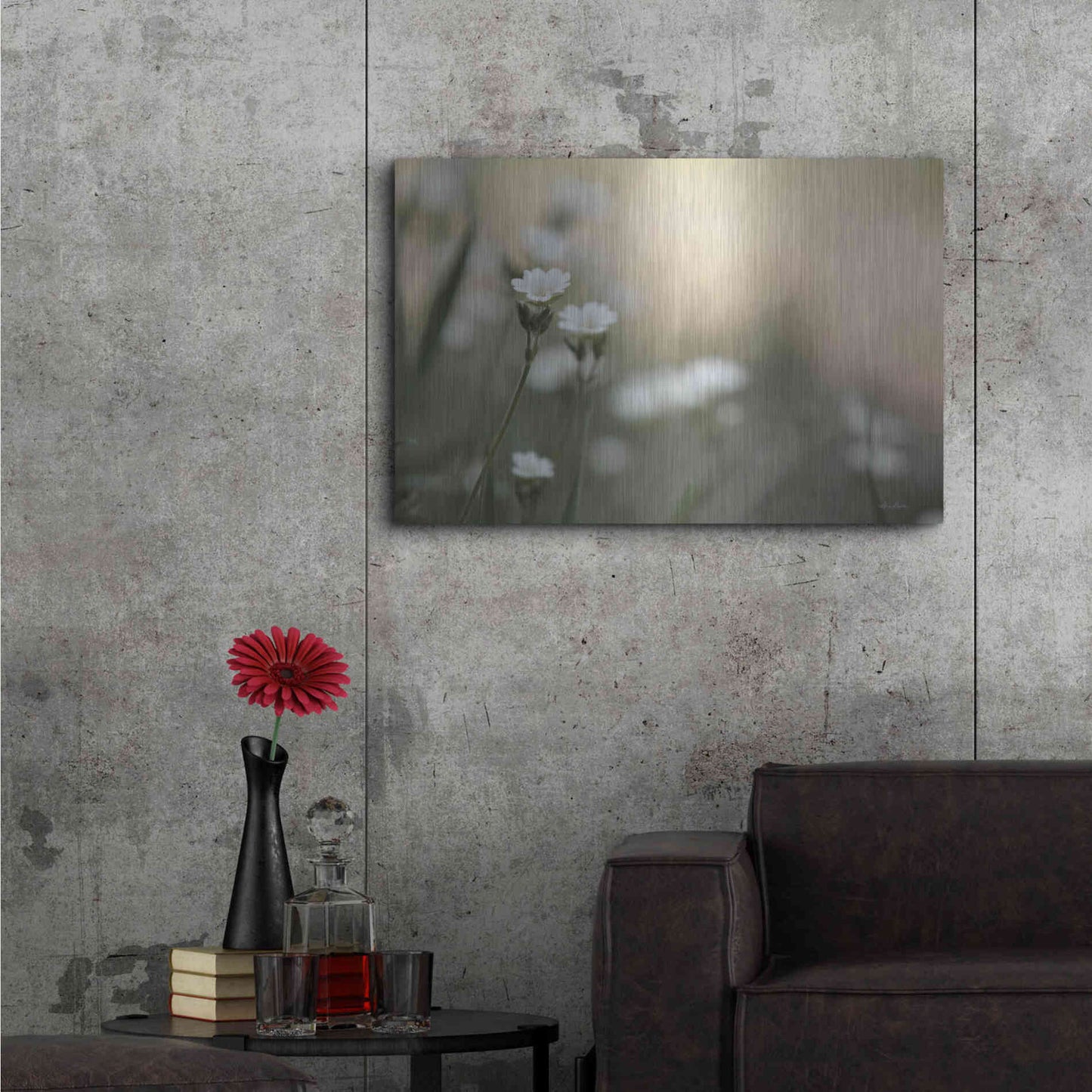 Luxe Metal Art 'Spring Into Life' by Lori Deiter, Metal Wall Art,36x24