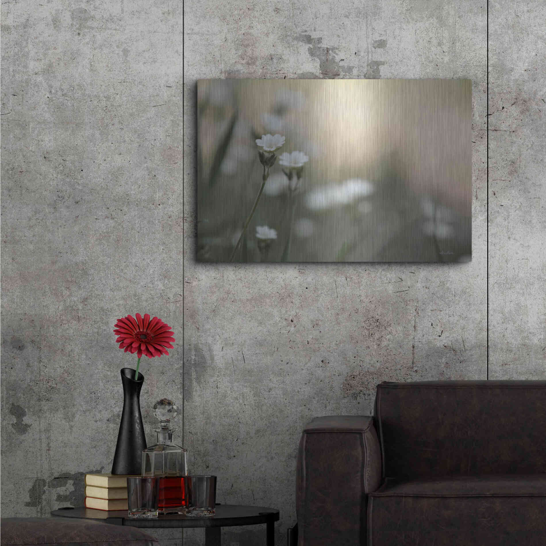Luxe Metal Art 'Spring Into Life' by Lori Deiter, Metal Wall Art,36x24