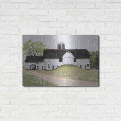 Luxe Metal Art 'Big Country Barn' by Lori Deiter, Metal Wall Art,36x24