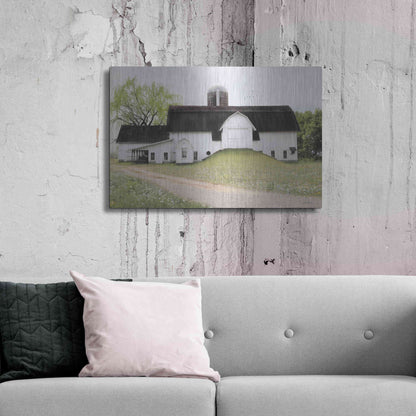 Luxe Metal Art 'Big Country Barn' by Lori Deiter, Metal Wall Art,36x24