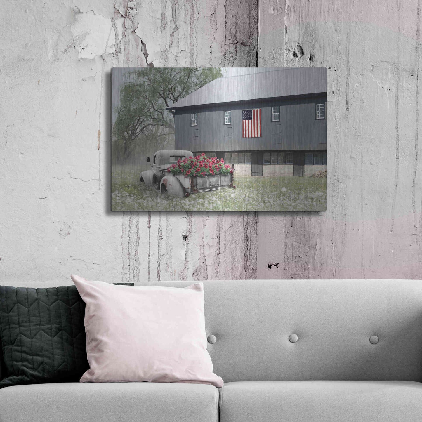 Luxe Metal Art 'Summer Sweetness' by Lori Deiter, Metal Wall Art,36x24