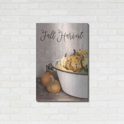 Luxe Metal Art 'Fall Harvest' by Lori Deiter, Metal Wall Art,24x36