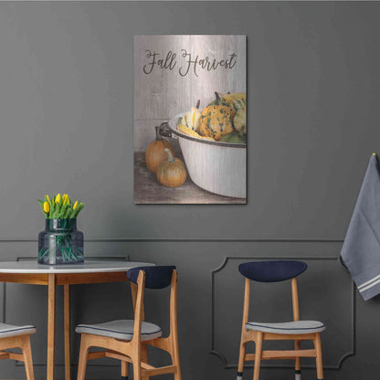 Luxe Metal Art 'Fall Harvest' by Lori Deiter, Metal Wall Art,24x36