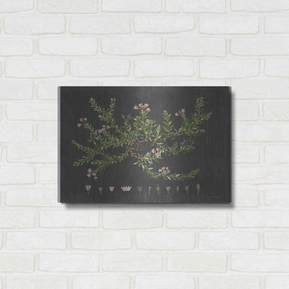 Luxe Metal Art 'Alpine Azalea' by Lettered & Lined, Metal Wall Art,24x16