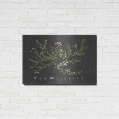 Luxe Metal Art 'Alpine Azalea' by Lettered & Lined, Metal Wall Art,36x24