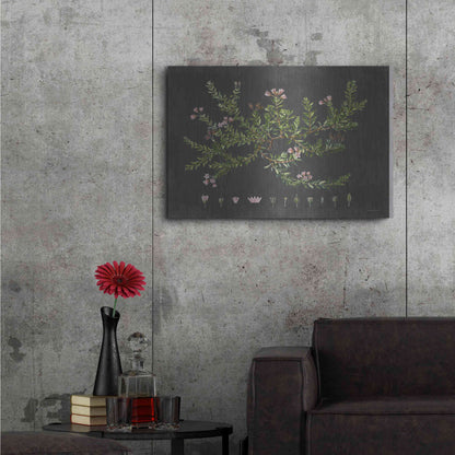 Luxe Metal Art 'Alpine Azalea' by Lettered & Lined, Metal Wall Art,36x24