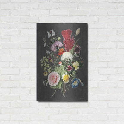 Luxe Metal Art 'Vintage Bouquet' by Lettered & Lined, Metal Wall Art,24x36