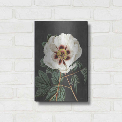 Luxe Metal Art 'Vintage Rose' by Lettered & Lined, Metal Wall Art,12x16