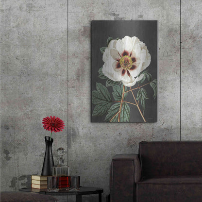 Luxe Metal Art 'Vintage Rose' by Lettered & Lined, Metal Wall Art,24x36