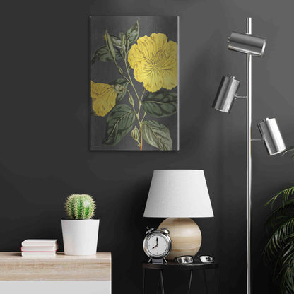 Luxe Metal Art 'Yellow Vine' by Lettered & Lined, Metal Wall Art,16x24