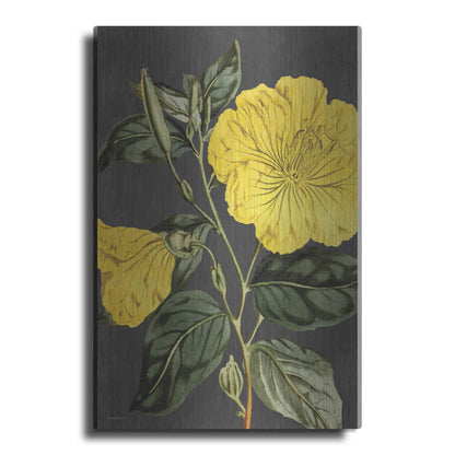 Luxe Metal Art 'Yellow Vine' by Lettered & Lined, Metal Wall Art