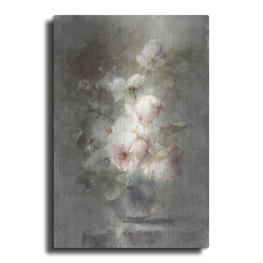 Luxe Metal Art 'Old World Rose Bouquet' by Lettered & Lined, Metal Wall Art