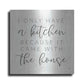 Luxe Metal Art 'A Kitchen' by Lux + Me Designs, Metal Wall Art