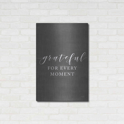 Luxe Metal Art 'Grateful for Every Moment' by Lux + Me Designs, Metal Wall Art,24x36