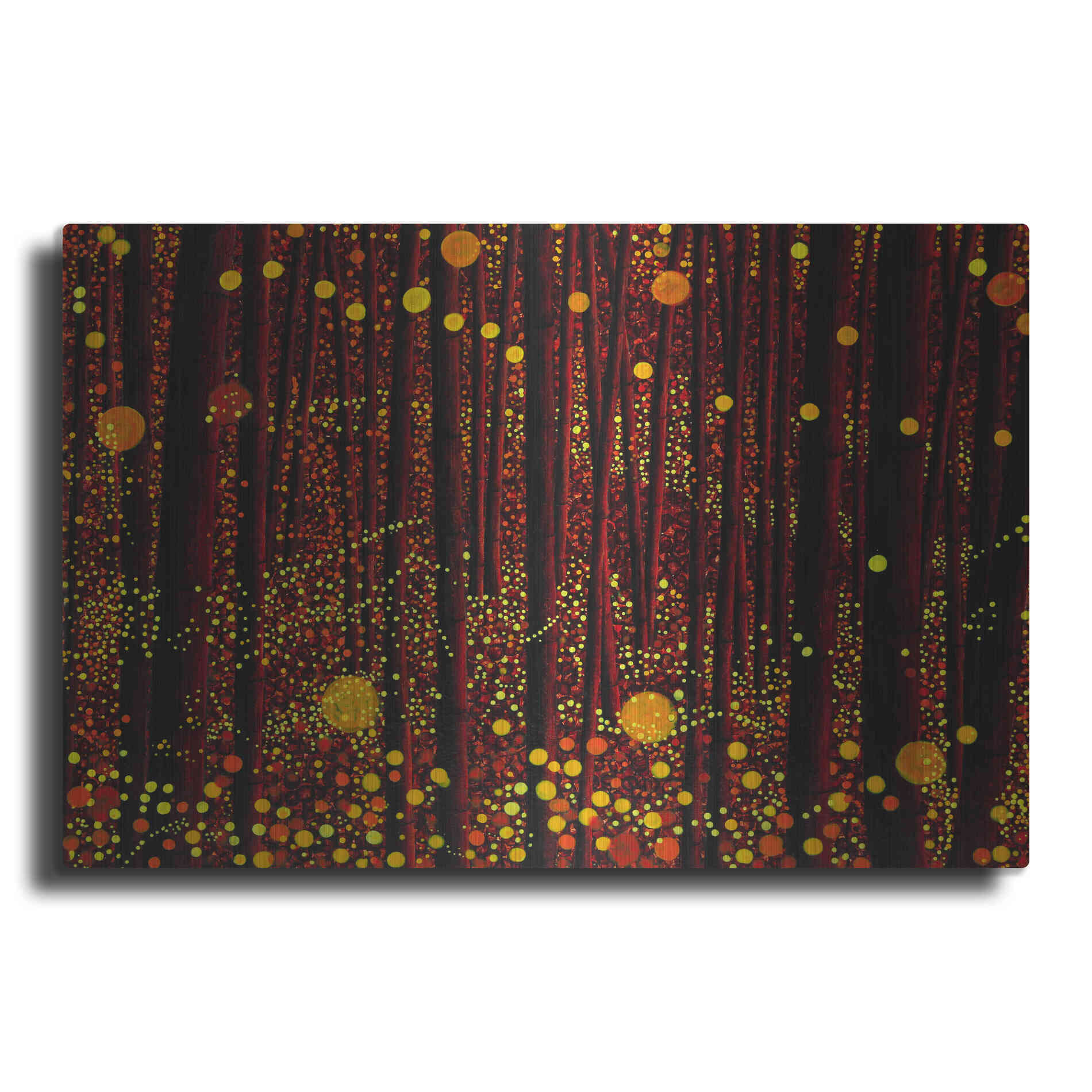 Luxe Metal Art 'Glow' by DB Waterman, Metal Wall Art