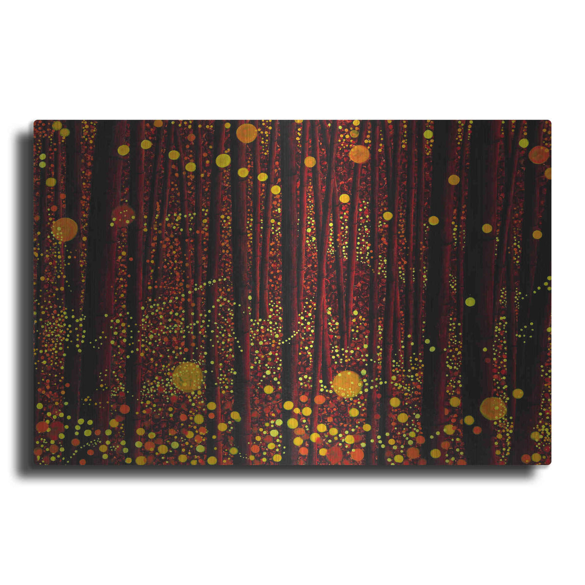 Luxe Metal Art 'Glow' by DB Waterman, Metal Wall Art