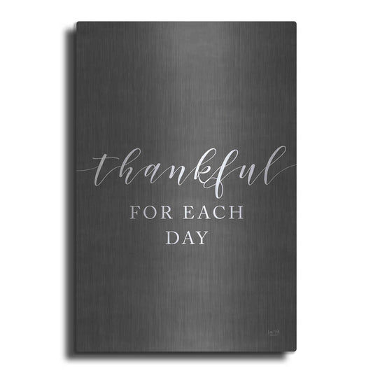 Luxe Metal Art 'Thankful for Each Day' by Lux + Me Designs, Metal Wall Art