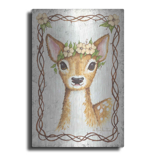 Luxe Metal Art 'Deer' by Mary Ann June, Metal Wall Art